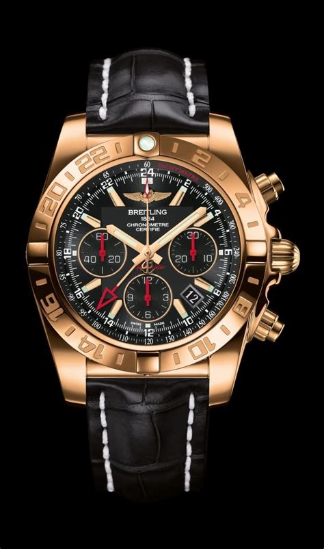 breitling chronomatic rose gold|breitling rose gold limited edition.